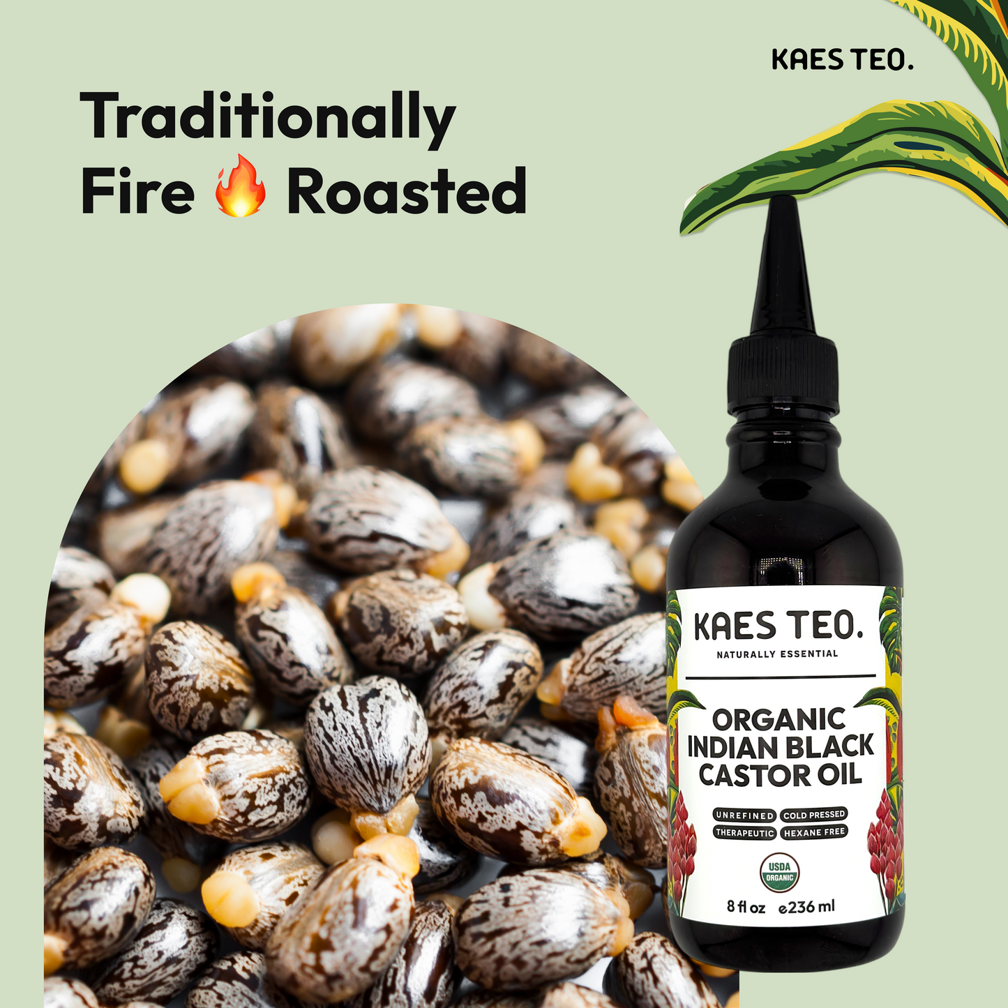 Organic Indian Black Castor Oil