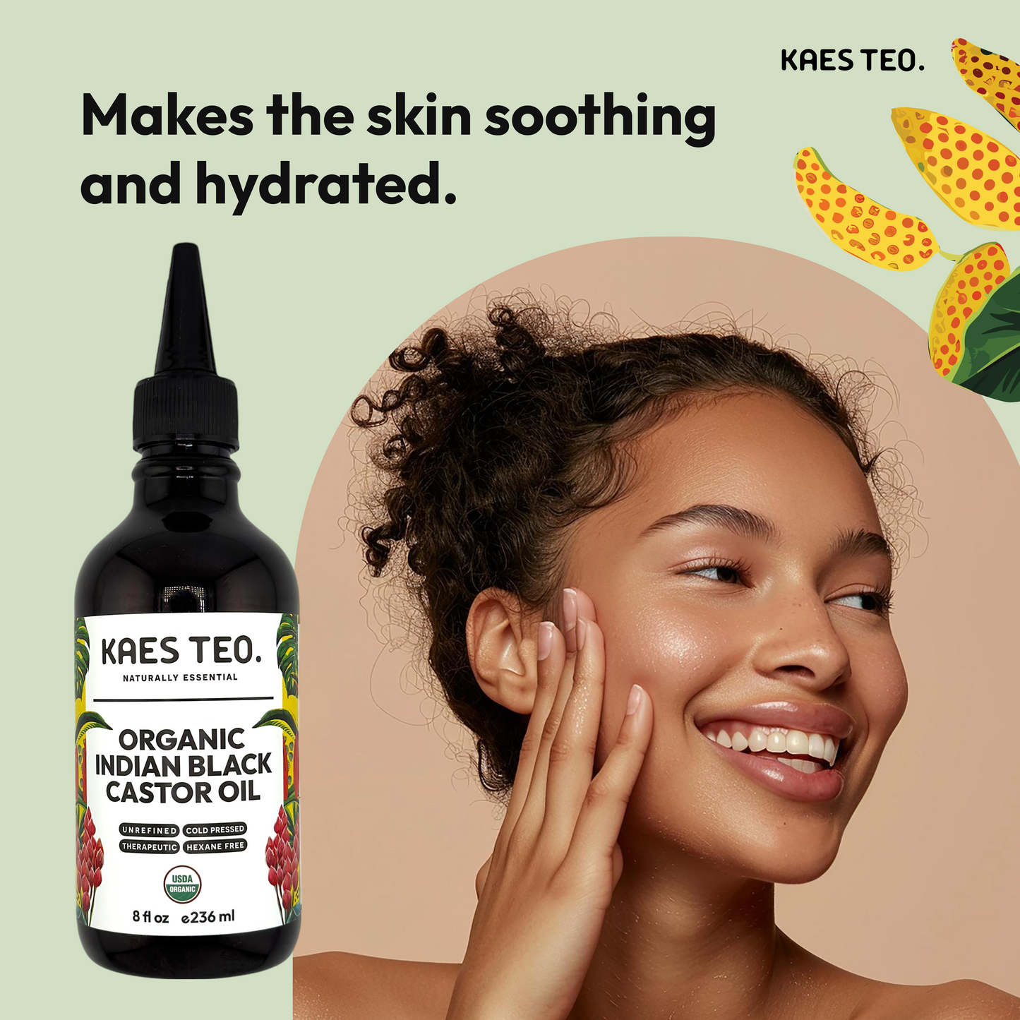 Organic Indian Black Castor Oil