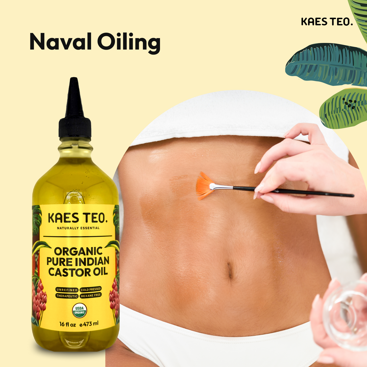 Organic Pure Indian Castor Oil