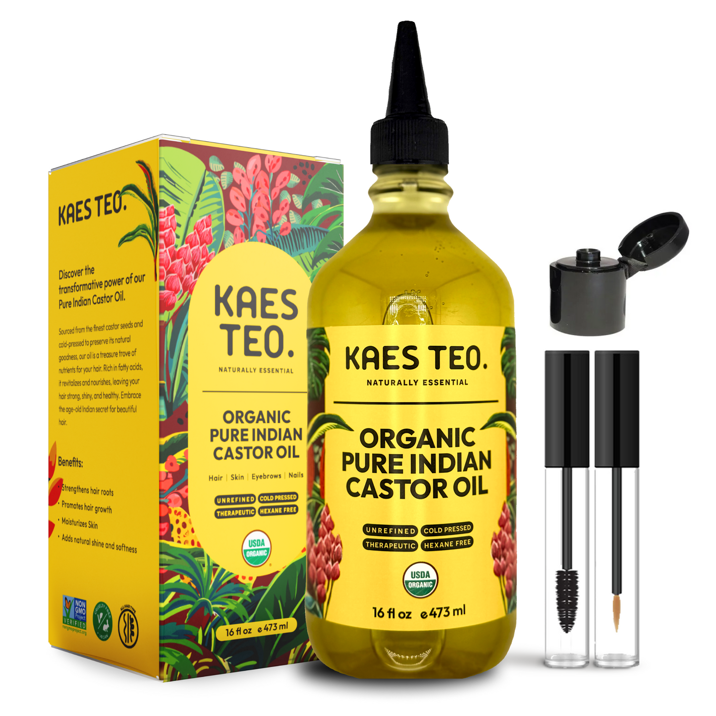 Organic Pure Indian Castor Oil