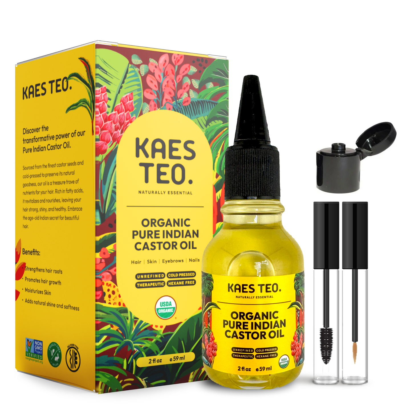 Organic Pure Indian Castor Oil