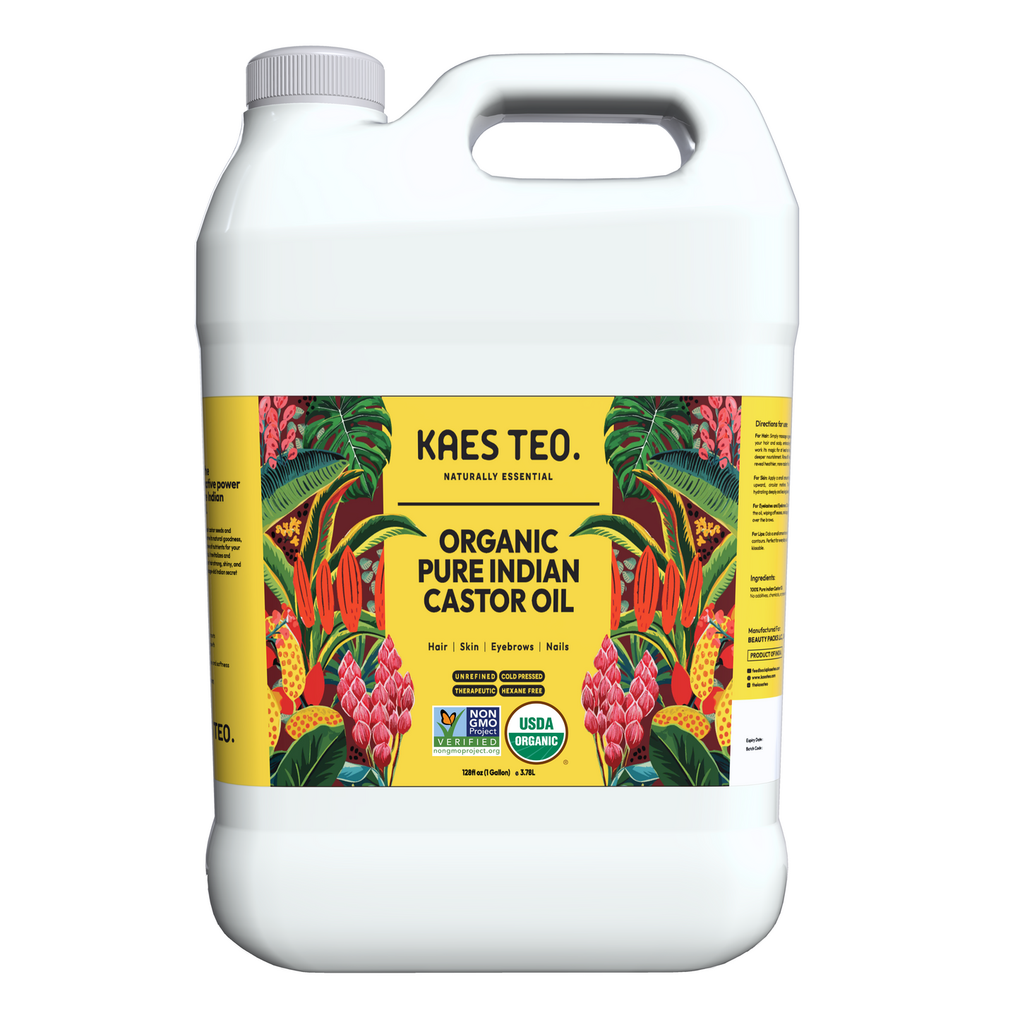 Organic Pure Indian Castor Oil